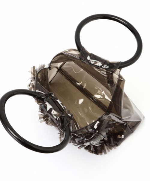 LE VERNIS(ル・ベルニ)の「フラワーボムバッグ(ハンドバッグ・レディース・ホワイト/ブラック/ブルー/クリア・FREE)」の16枚目の写真