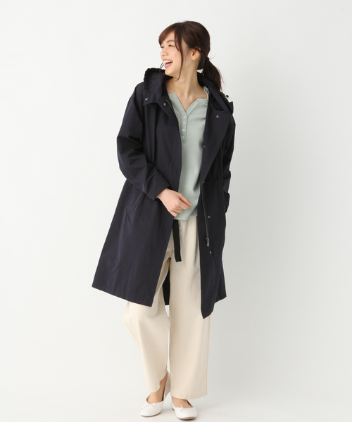 GLOBAL WORK(グローバルワーク)の「【UVカット】USA2WAYワッフルヘンリー/822626(Tシャツ/カットソー・レディース・ネイビー/オフホワイト/ミント/キャメル/パープル系その他4・MEDIUM/LARGE)」の9枚目の写真