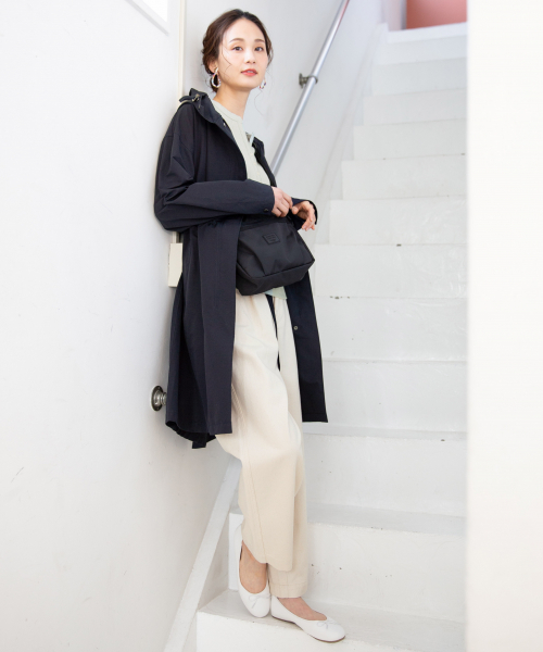 GLOBAL WORK(グローバルワーク)の「【UVカット】USA2WAYワッフルヘンリー/822626(Tシャツ/カットソー・レディース・ネイビー/オフホワイト/ミント/キャメル/パープル系その他4・MEDIUM/LARGE)」の8枚目の写真