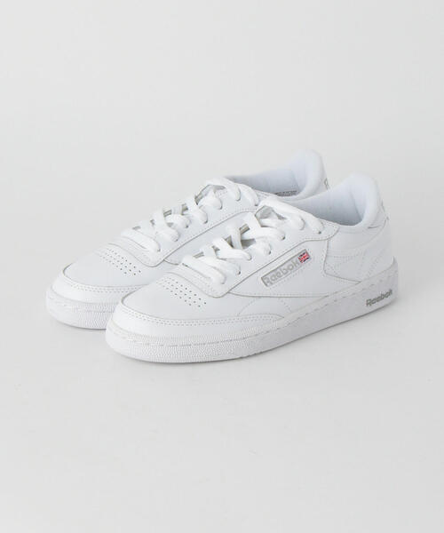 Reebok(リーボック)の「<REEBOK>CLUB C 85スニーカー(スニーカー・レディース・ホワイト/ブラック・25cm/24.5cm/23cm/24cm/23.5cm)」の8枚目の写真