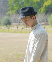 洗濯機で洗える帽子【CASTANO】MW BRAID HIGHBACK MANNISH /【カスターノ】ブレード