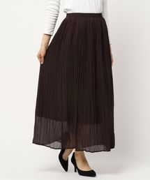 YECCA VECCA | AS.ランダムプリーツマキシスカート(スカート)