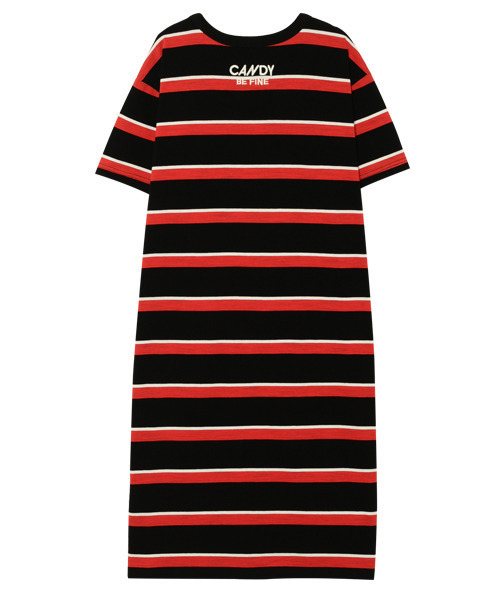 Candy Stripper ワンピース　Tシャツワンピ　リメイク ボーダー NEW ARRIVAL♡今週末入荷の新作 / CANDY STRIPPER