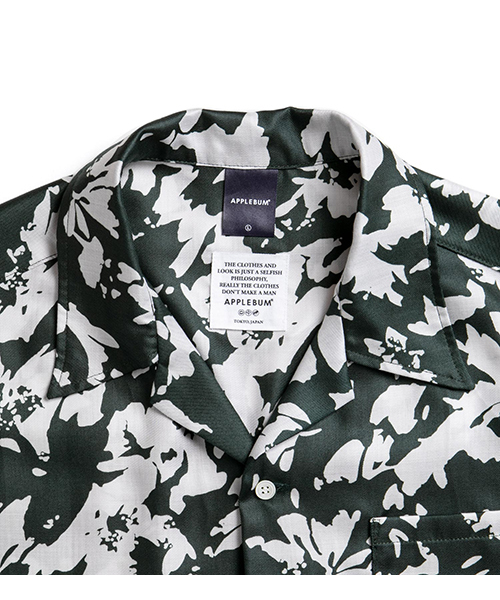 APPLEBUM（アップルバム）の「One Tone Aloha S/S Shirt（シャツ/ブラウス・メンズ・グリーン/ネイビー/オレンジ・XL/M/L）」の5枚目の写真
