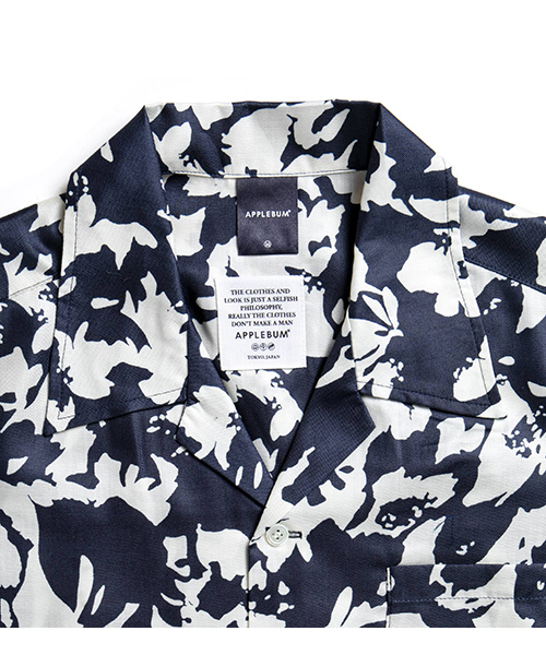 APPLEBUM（アップルバム）の「One Tone Aloha S/S Shirt（シャツ/ブラウス・メンズ・グリーン/ネイビー/オレンジ・XL/M/L）」の11枚目の写真