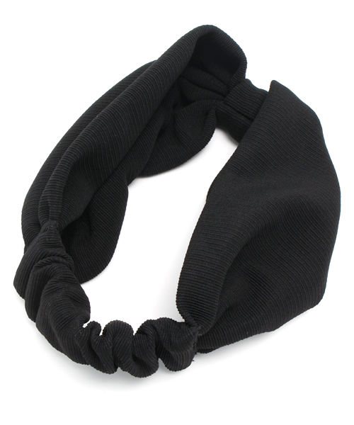 WEGO（ウィゴー）の「WEGO/リブターバン（ヘアバンド・レディース・ホワイト/ブラック/ブルー/ネイビー/レッド・FREE）」の3枚目の写真