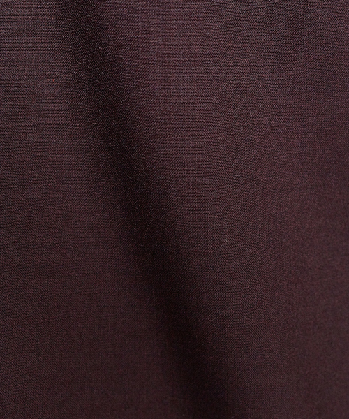 ABAHOUSE(アバハウス)の「【セットアップ対応】平織り Vネック シャツ(シャツ/ブラウス・メンズ・カーキ/パープル系その他/チャコールグレー・44/46/48)」の13枚目の写真