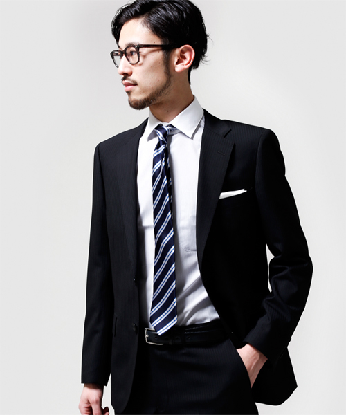 NANO universe（ナノユニバース）の「ウォッシャブルCOOL MAXスーツ（セットアップ・メンズ・グレー/ネイビー/ブラック・44/46/48/50）」の4枚目の写真