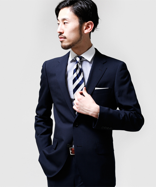 NANO universe（ナノユニバース）の「ウォッシャブルCOOL MAXスーツ（セットアップ・メンズ・グレー/ネイビー/ブラック・44/46/48/50）」の11枚目の写真