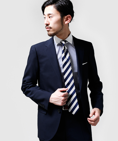 NANO universe（ナノユニバース）の「ウォッシャブルCOOL MAXスーツ（セットアップ・メンズ・グレー/ネイビー/ブラック・44/46/48/50）」の10枚目の写真