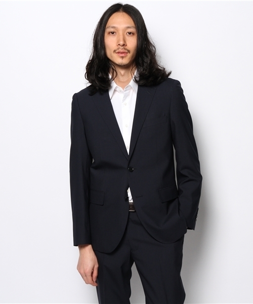 NANO universe（ナノユニバース）の「ウォッシャブルCOOL MAXスーツ（セットアップ・メンズ・グレー/ネイビー/ブラック・44/46/48/50）」の22枚目の写真