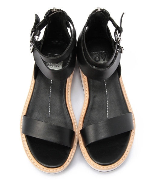 Another Edition（アナザーエディション）の「DV アツゾコ STRP SNDL35（サンダル・レディース・ホワイト/ブラック・8/7/6）」の10枚目の写真