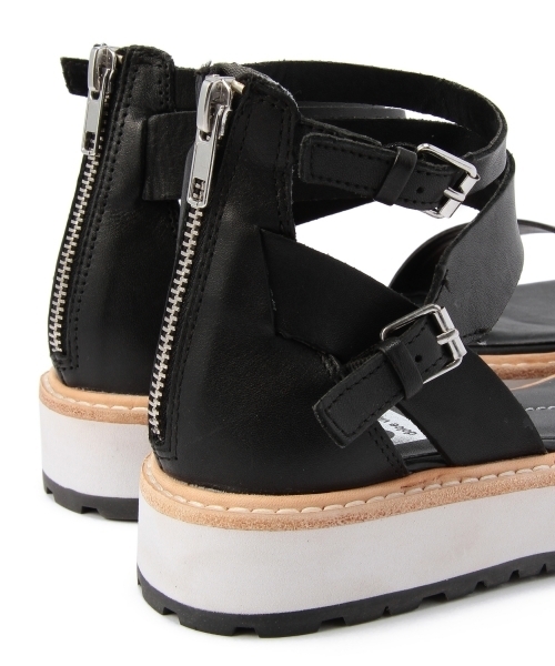 Another Edition（アナザーエディション）の「DV アツゾコ STRP SNDL35（サンダル・レディース・ホワイト/ブラック・8/7/6）」の7枚目の写真