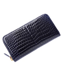 【とらんぱりさ7】クロコダイル 財布 本物 シャイニング 一枚革 ブラック とらんぱりさ7】クロコダイル 財布 本物 シャイニング 一枚革 ブラック