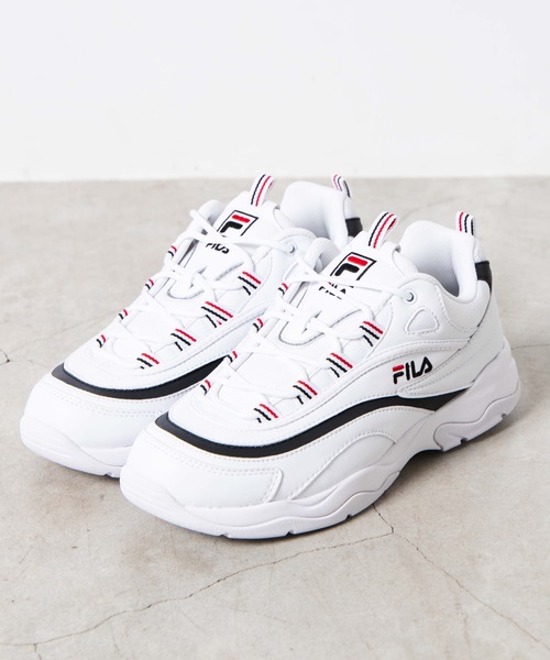 FILA(フィラ)の「WEGO/FILA レイ(スニーカー・レディース・ホワイト/ブラック/その他1・SMALL/LARGE/X-LARGE/X-SMALL/MEDIUM)」の14枚目の写真