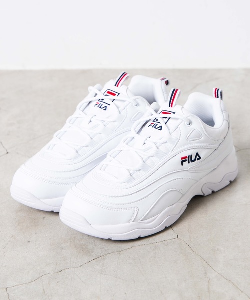 FILA(フィラ)の「WEGO/FILA レイ(スニーカー・レディース・ホワイト/ブラック/その他1・SMALL/LARGE/X-LARGE/X-SMALL/MEDIUM)」の16枚目の写真
