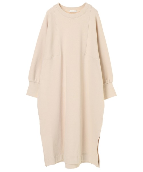 AMERICAN HOLIC（アメリカンホリック）の「アーム切り替えＢＩＧシルエットカットワンピース ＊（ワンピース・レディース・ブラック/ライトベージュ/LT.Gray・FREE）」の9枚目の写真