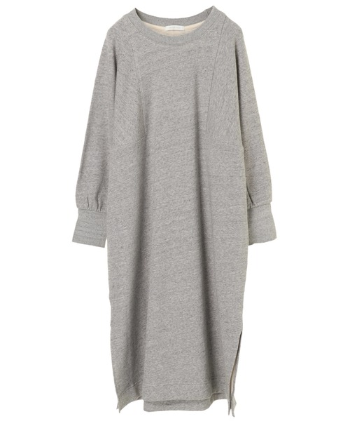 AMERICAN HOLIC（アメリカンホリック）の「アーム切り替えＢＩＧシルエットカットワンピース ＊（ワンピース・レディース・ブラック/ライトベージュ/LT.Gray・FREE）」の4枚目の写真