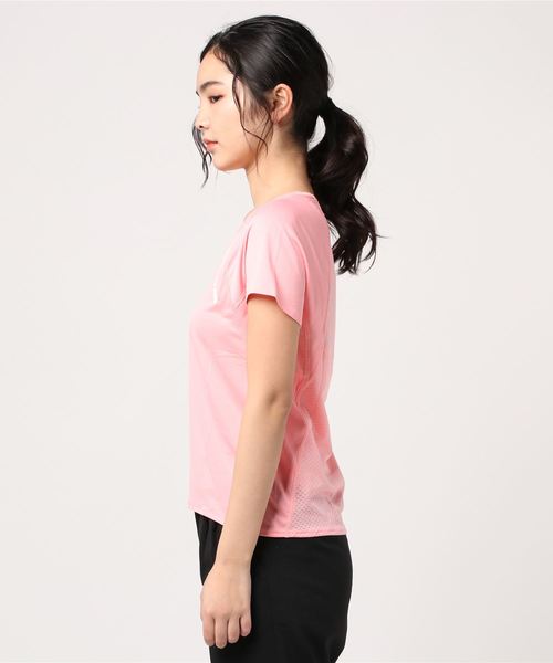 adidas（アディダス）の「アディダス adidas HEAT.RDY Tシャツ W（Tシャツ/カットソー・レディース・ピンク・L/XL/S/M）」の3枚目の写真
