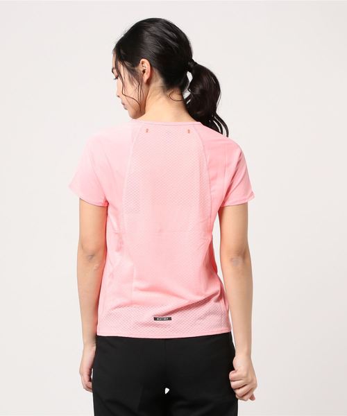 adidas（アディダス）の「アディダス adidas HEAT.RDY Tシャツ W（Tシャツ/カットソー・レディース・ピンク・L/XL/S/M）」の2枚目の写真