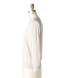 Drawer（ドゥロワー）の「Drawer 18Gコットンシルククルーニット