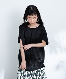 Libra Cue | Libra センタータックドルマンカットソー(Tシャツ/カットソー)