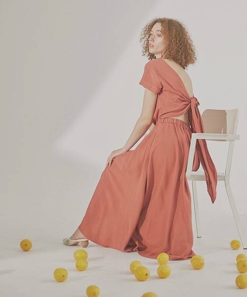セール ボリュームバックリボンワンピース ワンピース Ladymade レディメイド のファッション通販 Zozotown