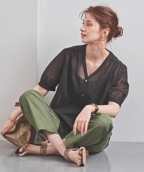 UNITED ARROWS（ユナイテッドアローズ）の「UWCS シアー Vネック