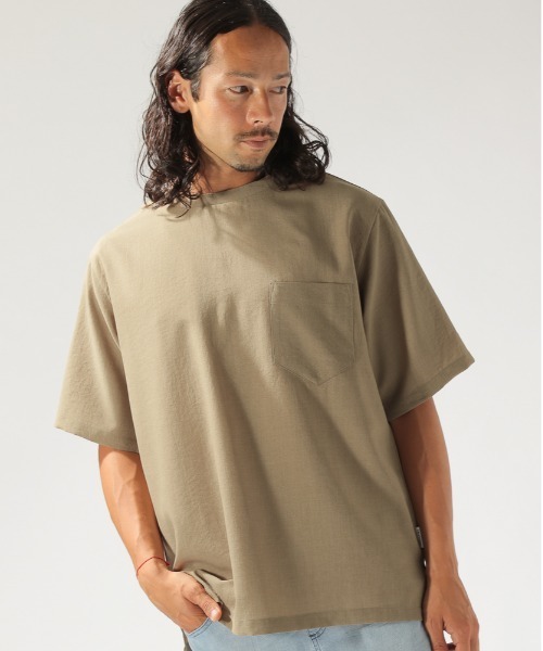 BAYFLOW(ベイフロー)の「【FUNCTION】フハクS/S TEE(Tシャツ/カットソー・メンズ・ブルー/グレー/ベージュ/ピンク・LARGE/MEDIUM/SMALL)」の3枚目の写真