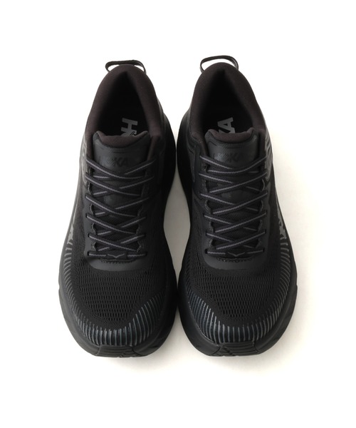 HOKA(ホカ)の「HOKA BONDI 7 / ホカ ボンダイ 7(スニーカー・メンズ・ブラック/グレー/レッド/ブラック系その他・25.5cm/30.0cm/25.0cm/26.0cm/27.0cm/28.0cm/29.0cm/26.5cm/27.5cm/28.5cm)」の5枚目の写真