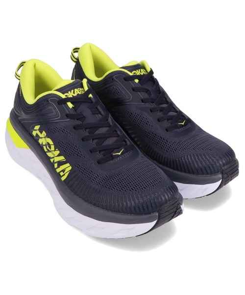 HOKA(ホカ)の「HOKA BONDI 7 / ホカ ボンダイ 7(スニーカー・メンズ・ブラック/グレー/レッド/ブラック系その他・25.5cm/30.0cm/25.0cm/26.0cm/27.0cm/28.0cm/29.0cm/26.5cm/27.5cm/28.5cm)」の10枚目の写真
