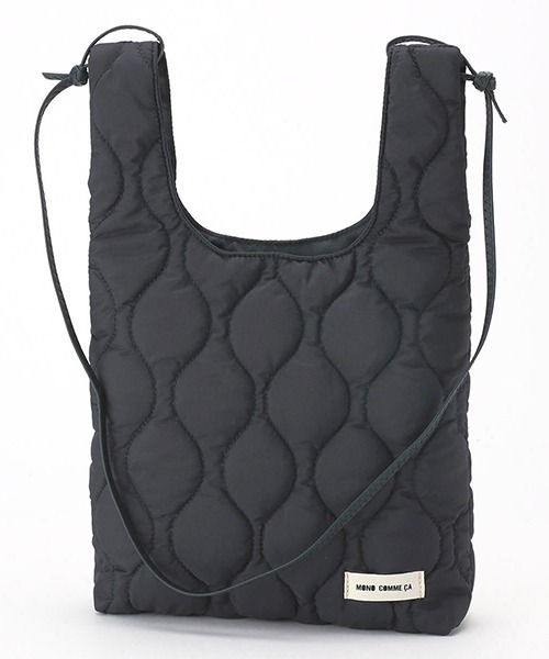 MONO　COMME CA（モノコムサ）の「キルティングバッグ（トートバッグ・レディース・ネイビー/カーキ/ベージュ・FREE）」の17枚目の写真