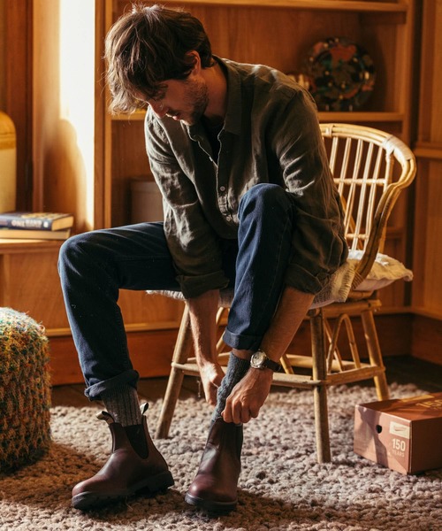 Blundstone(ブランドストーン)の「Blundstone 150th Anniv. サイドゴアブーツ(ブーツ・メンズ・ブラウン・7/8/9)」の4枚目の写真