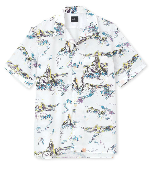PS Paul Smith（ピーエスポールスミス）の「MOUNTAIN SKETCH プリント 