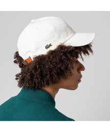 ワンポイントワニロゴ刺しゅう6パネルボールキャップ