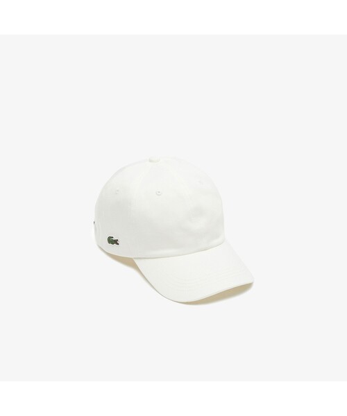 LACOSTE（ラコステ）の「ワンポイントワニロゴ刺しゅう6パネルボールキャップ（キャップ・メンズ・ベージュ/ネイビー/レッド/オフホワイト・FREE）」の18枚目の写真