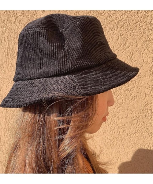 14+（イチヨンプラス）の「コーデュロイバケットハット（ハット・メンズ・ブルー/ブラック/ベージュ/ライトベージュ・FREE）」の5枚目の写真