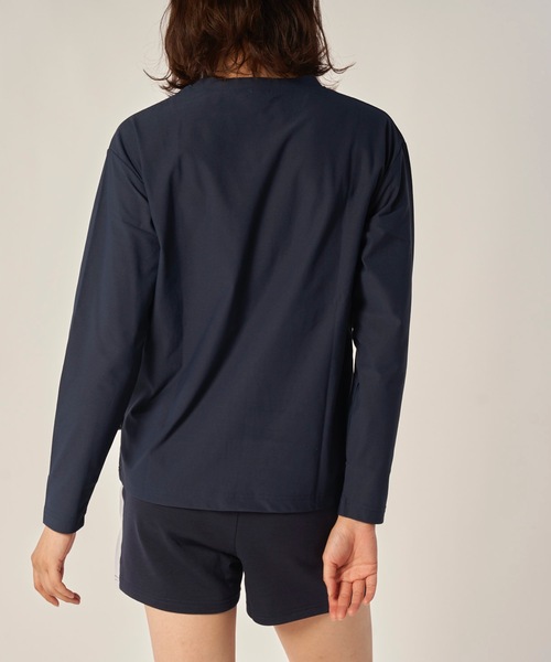 FILA(フィラ)の「【FILA】レディスプリントロングTシャツ(Tシャツ/カットソー・レディース・ブラック/ネイビー/ホワイト・MEDIUM/LARGE/X-LARGE)」の10枚目の写真