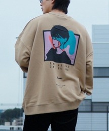 RAGEBLUE | 【kiruha】コラボBIG裏毛クルー/919500(スウェット)