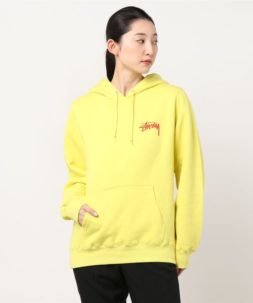 STUSSY HOLD THE MEDZ DEH PON DAT パーカー　s STUSSY（ステューシー）の「Maximum Respect Hood（パーカー