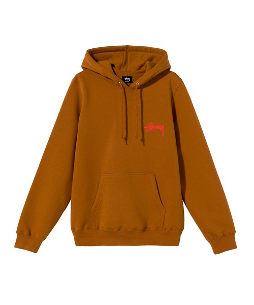 STUSSY ステューシー パーカー オレンジ XL 3300125F0035 正規品stussy パーカー オレンジ - メルカリ