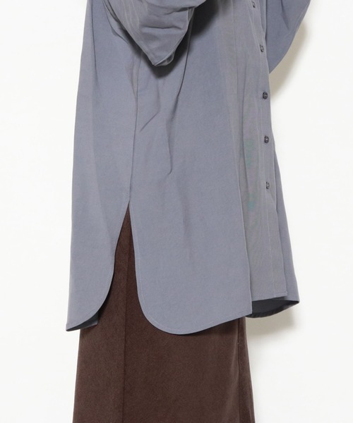 archives(アルシーヴ)の「2wayタックスリーブブラウス(シャツ/ブラウス・レディース・ベージュ/オフホワイト/ブルー/モカ・MEDIUM)」の21枚目の写真