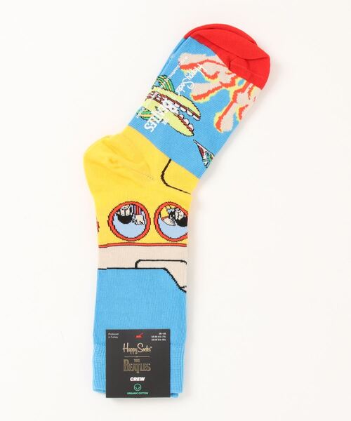 Happy Socks（ハッピーソックス）の「★HAPPY SOCKS★Beatles コラボモデル（ソックス/靴下・レディース・ブラック/イエロー/ブラック系その他/ブラック系その他2/ブラック系その他3/ブラック系その他4/ホワイト/イエロー系その他/ネイビー/キナリ/ブルー系その他・MEDIUM/SMALL）」の9枚目の写真