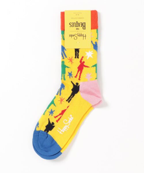 Happy Socks（ハッピーソックス）の「★HAPPY SOCKS★Beatles コラボモデル（ソックス/靴下・レディース・ブラック/イエロー/ブラック系その他/ブラック系その他2/ブラック系その他3/ブラック系その他4/ホワイト/イエロー系その他/ネイビー/キナリ/ブルー系その他・MEDIUM/SMALL）」の10枚目の写真
