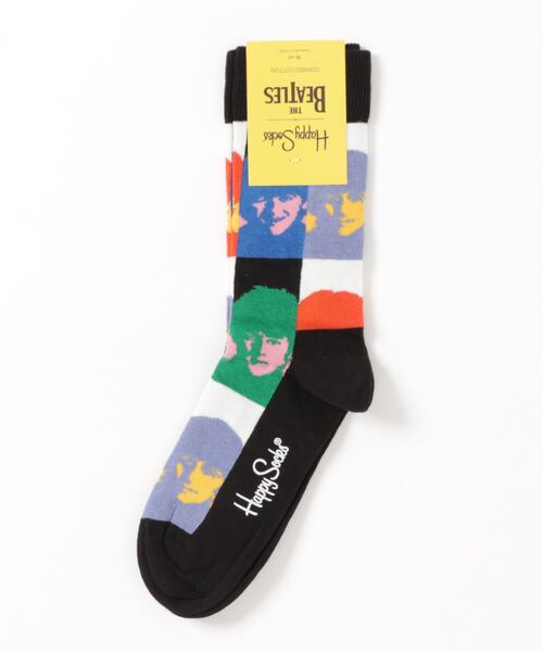 Happy Socks（ハッピーソックス）の「★HAPPY SOCKS★Beatles コラボモデル（ソックス/靴下・レディース・ブラック/イエロー/ブラック系その他/ブラック系その他2/ブラック系その他3/ブラック系その他4/ホワイト/イエロー系その他/ネイビー/キナリ/ブルー系その他・MEDIUM/SMALL）」の7枚目の写真