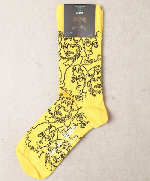 Happy Socks（ハッピーソックス）の「★HAPPY SOCKS★Beatles コラボモデル（ソックス/靴下・レディース・ブラック/イエロー/ブラック系その他/ブラック系その他2/ブラック系その他3/ブラック系その他4/ホワイト/イエロー系その他/ネイビー/キナリ/ブルー系その他・MEDIUM/SMALL）」の11枚目の写真