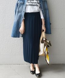 SHIPS any | SHIPS any: セミマーメイド ワイドリブニット スカート◆(スカート)