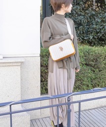 POLO ストライプ柄ショルダーバッグ Lauren Ralph Lauren｜ストライプショルダーバッグ