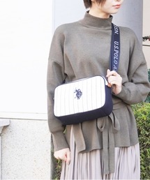 POLO ストライプ柄ショルダーバッグ Lauren Ralph Lauren｜ストライプショルダーバッグ