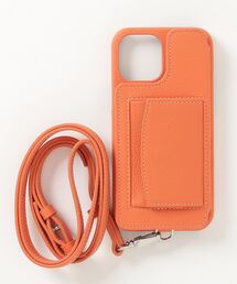 Demiurvo | Demiurvo/デミウルーボ/POCHE （New model)/iPhone12ProMaxストラップ付き/ORG(スマホケース/カバー)